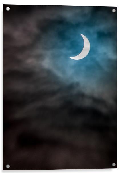 Solar Eclipse Acrylic by Paul Andrews