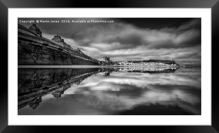 Scarborough from the Spa Framed Mounted Print by K7 Photography