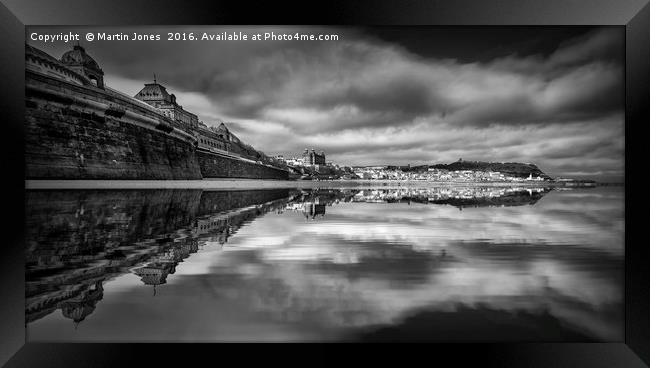 Scarborough from the Spa Framed Print by K7 Photography