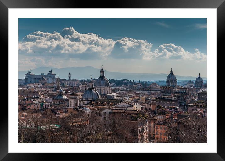 Rome Italy Framed Mounted Print by Paul Andrews