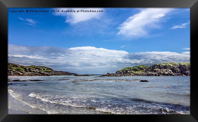 Sun, Sea and The Isle of Mull 2 Framed Print by Naylor's Photography