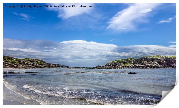 Sun, Sea and The Isle of Mull 2 Print by Naylor's Photography