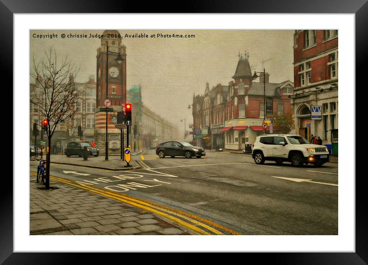 life in crouch end N8  Framed Mounted Print by Heaven's Gift xxx68
