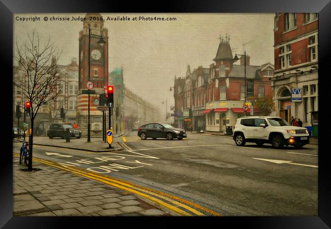 life in crouch end N8  Framed Print by Heaven's Gift xxx68