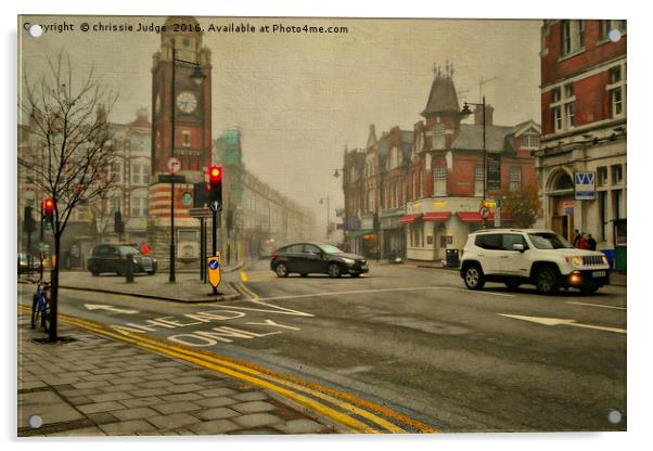 life in crouch end N8  Acrylic by Heaven's Gift xxx68