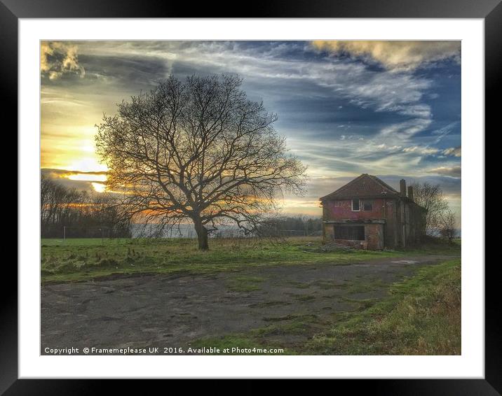 St Augustine's Mental Asulum Framed Mounted Print by Framemeplease UK