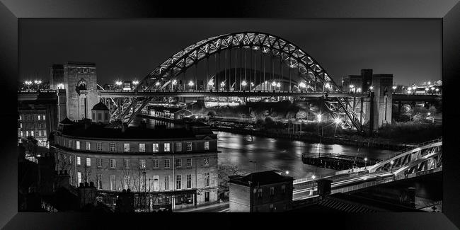 Tyne Bridge Framed Print by Andy Gibbins