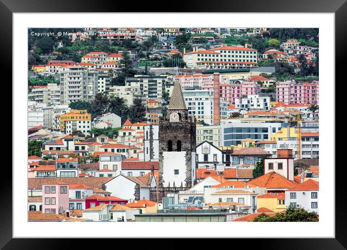 Funchal, Madeira Framed Mounted Print by Mary Fletcher