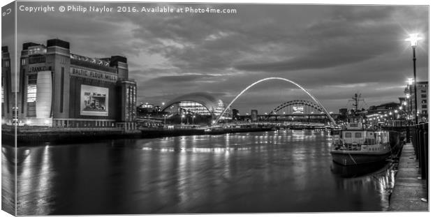 Baltic on the Quayside......... Canvas Print by Naylor's Photography