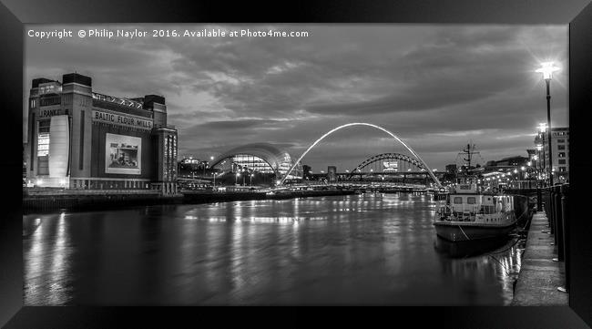 Baltic on the Quayside......... Framed Print by Naylor's Photography