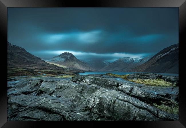 Wast Water Framed Print by Paul Andrews