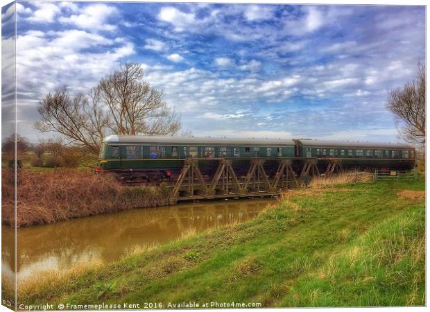 Class 108 DMU M50971+M51571 Canvas Print by Framemeplease UK