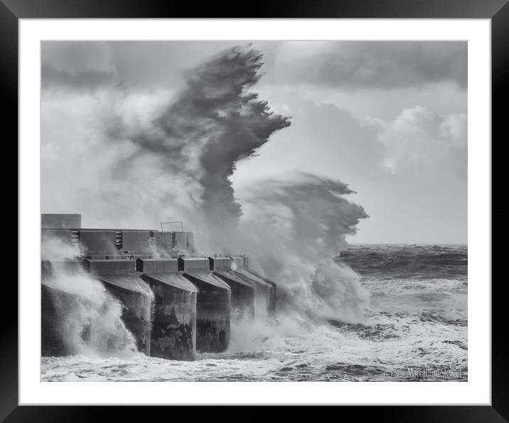The morning after Storm Katie Framed Mounted Print by Sue MacCallum- Stewart