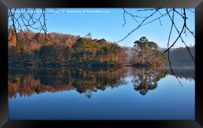 Tarn Hows, Lake District Framed Print by Jason Connolly