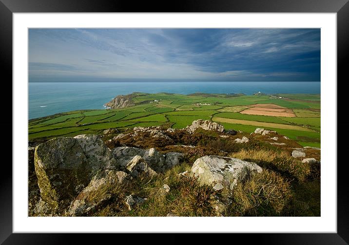 The View To Strumble Head Framed Mounted Print by Mark Robson