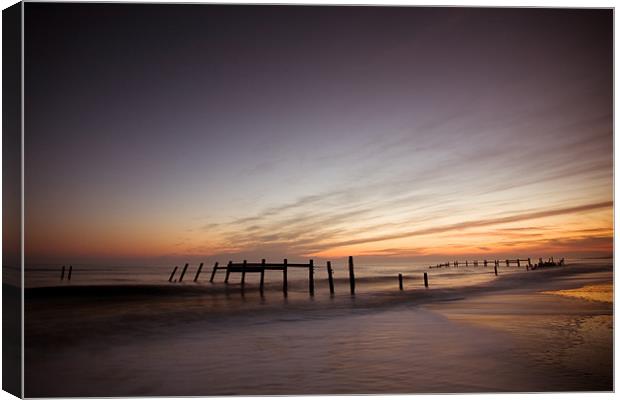 Just another day at the beach Canvas Print by Simon Wrigglesworth