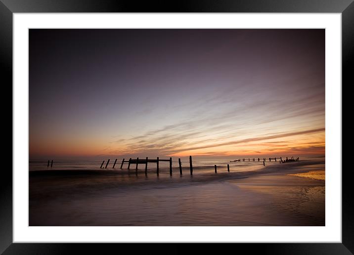 Just another day at the beach Framed Mounted Print by Simon Wrigglesworth