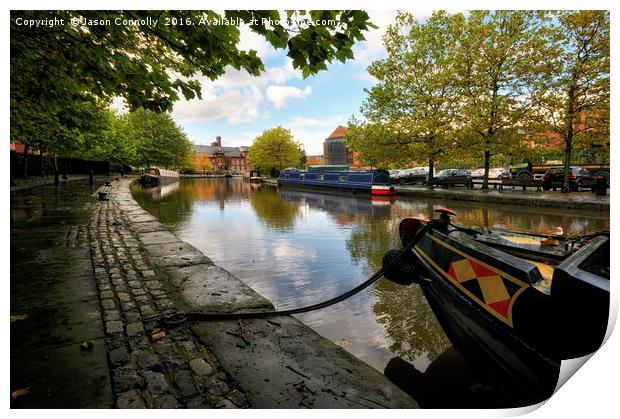 Bridgewater Canal, Manchester Print by Jason Connolly