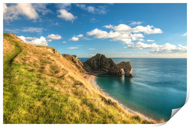 Durdle Door Dorset Print by Bob Barnes