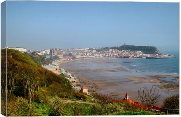 Scarborough Canvas Print by Irene Burdell
