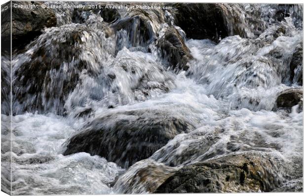 Waterfall Canvas Print by Jason Connolly