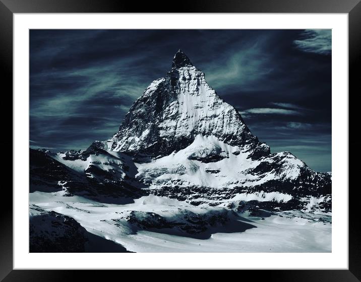 The noblest rock Framed Mounted Print by Andy Armitage