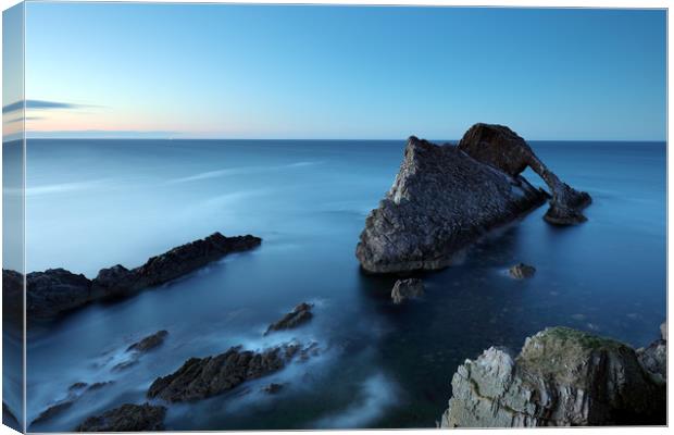 Bow Fiddle Rock Sunset Canvas Print by Grant Glendinning