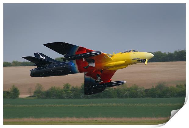 Miss Demeanour Take off Print by Oxon Images