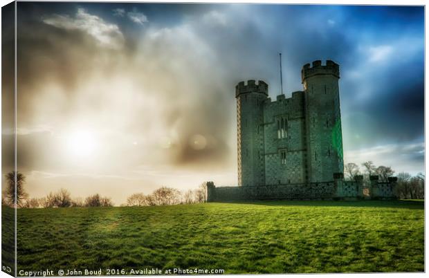Hiorne's Tower Arundel West Sussex UK Canvas Print by John Boud