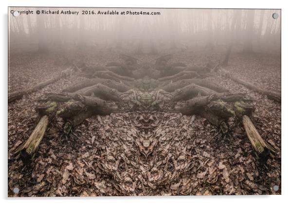 The Snapdragon Acrylic by Richard Astbury