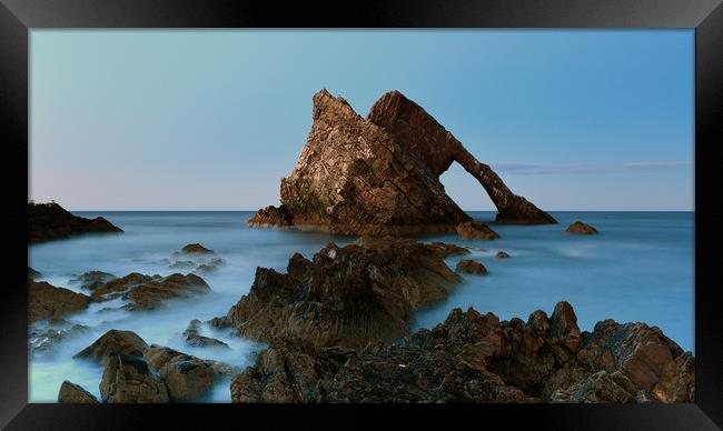 Sunset by Bow Fiddle Rock Framed Print by Maria Gaellman