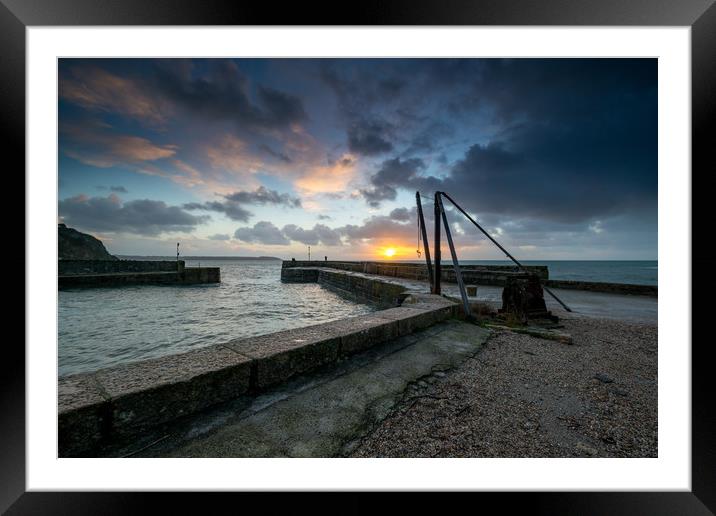 Sunwatchers Framed Mounted Print by Michael Brookes