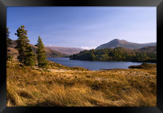 Loch Clair, Torridon, the Highlands of Scotland Framed Print by Jacqi Elmslie
