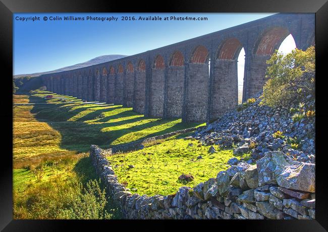 The Ribblehead Viaduct 7 Framed Print by Colin Williams Photography
