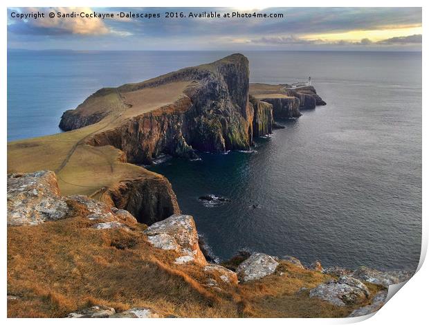 Neist Point,  Isle Of Skye Print by Sandi-Cockayne ADPS