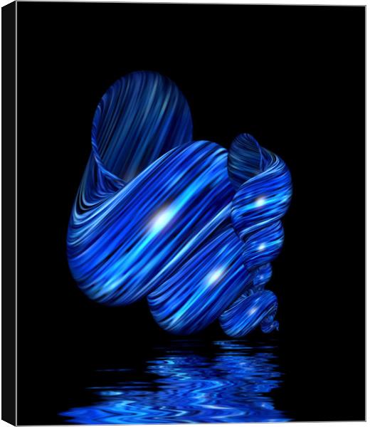Blue Mussel Canvas Print by Dagmar Giers