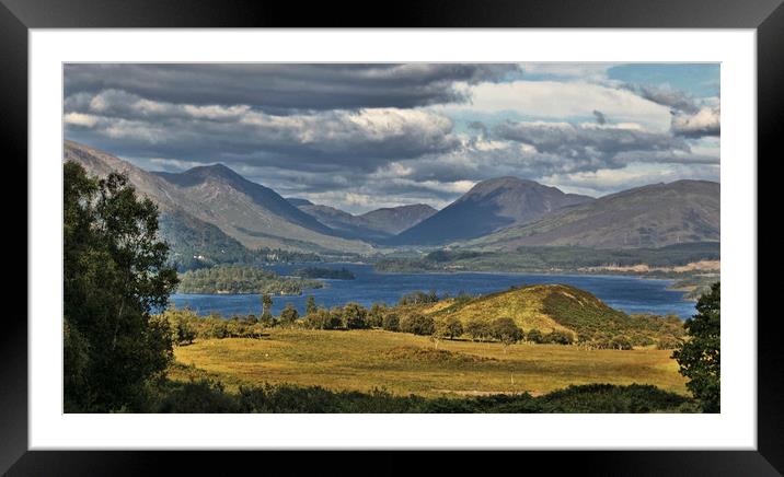 Loch Awe Framed Mounted Print by Joyce Storey