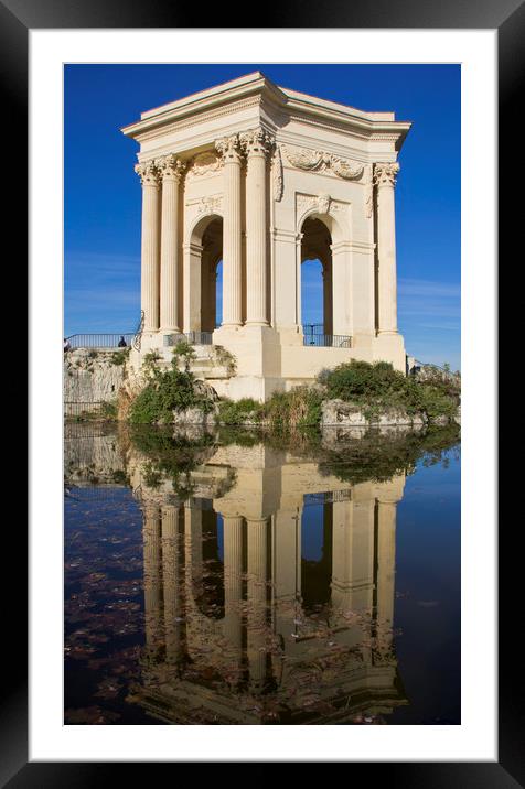 Parc Peyrou, Montpellier Framed Mounted Print by Michelle Orai