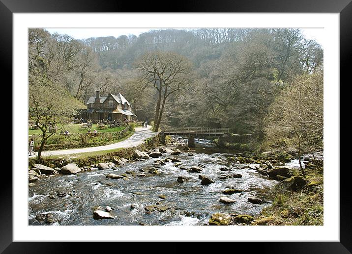 Watersmeet Framed Mounted Print by graham young