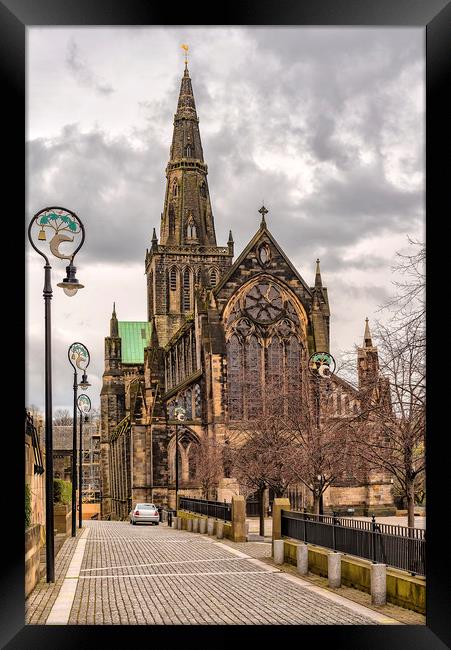 Glasgow Cathedral Front Framed Print by Antony McAulay