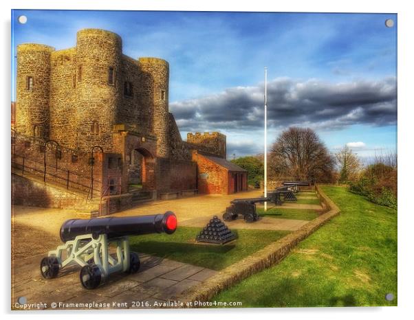 Rye Castle (Ypres Tower) Acrylic by Framemeplease UK