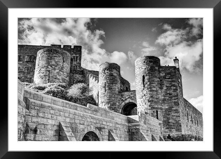 Castle Towers Framed Mounted Print by David McCulloch