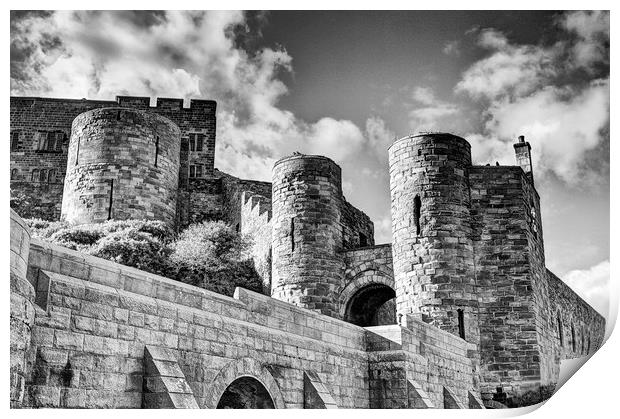 Castle Towers Print by David McCulloch