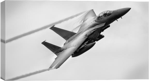 F15 from Lakenheath Canvas Print by Rory Trappe