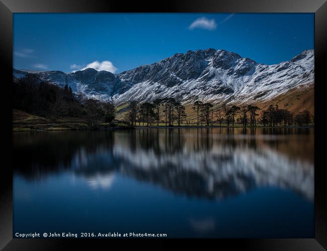 Buttermere Framed Print by John Ealing