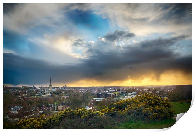 Before the Storm Print by Steve Hardiman