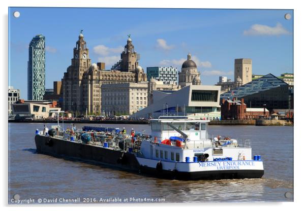 Mersey Endurance Acrylic by David Chennell