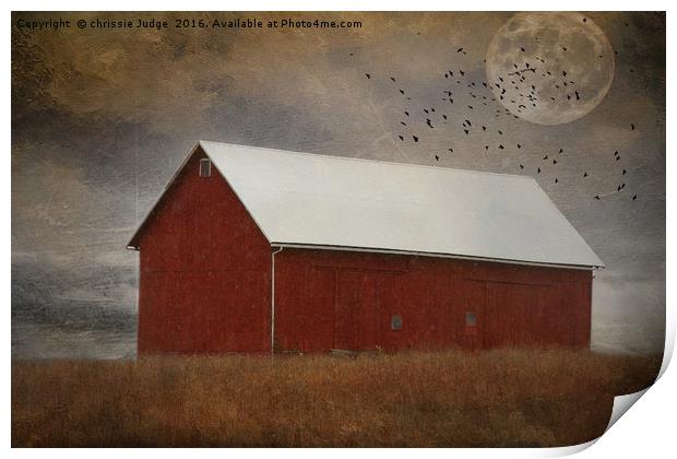 The  Red Barn  Print by Heaven's Gift xxx68