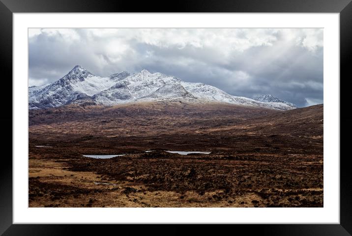 Scottish mountains Framed Mounted Print by Jolanta Kostecka