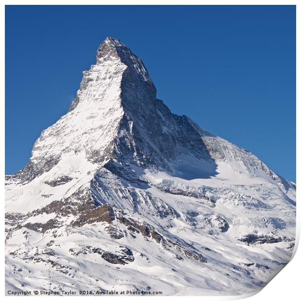 The Matterhorn Print by Stephen Taylor